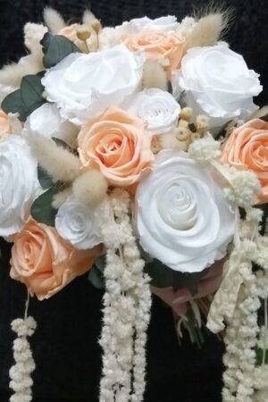 Bouquet rose stabilizzate