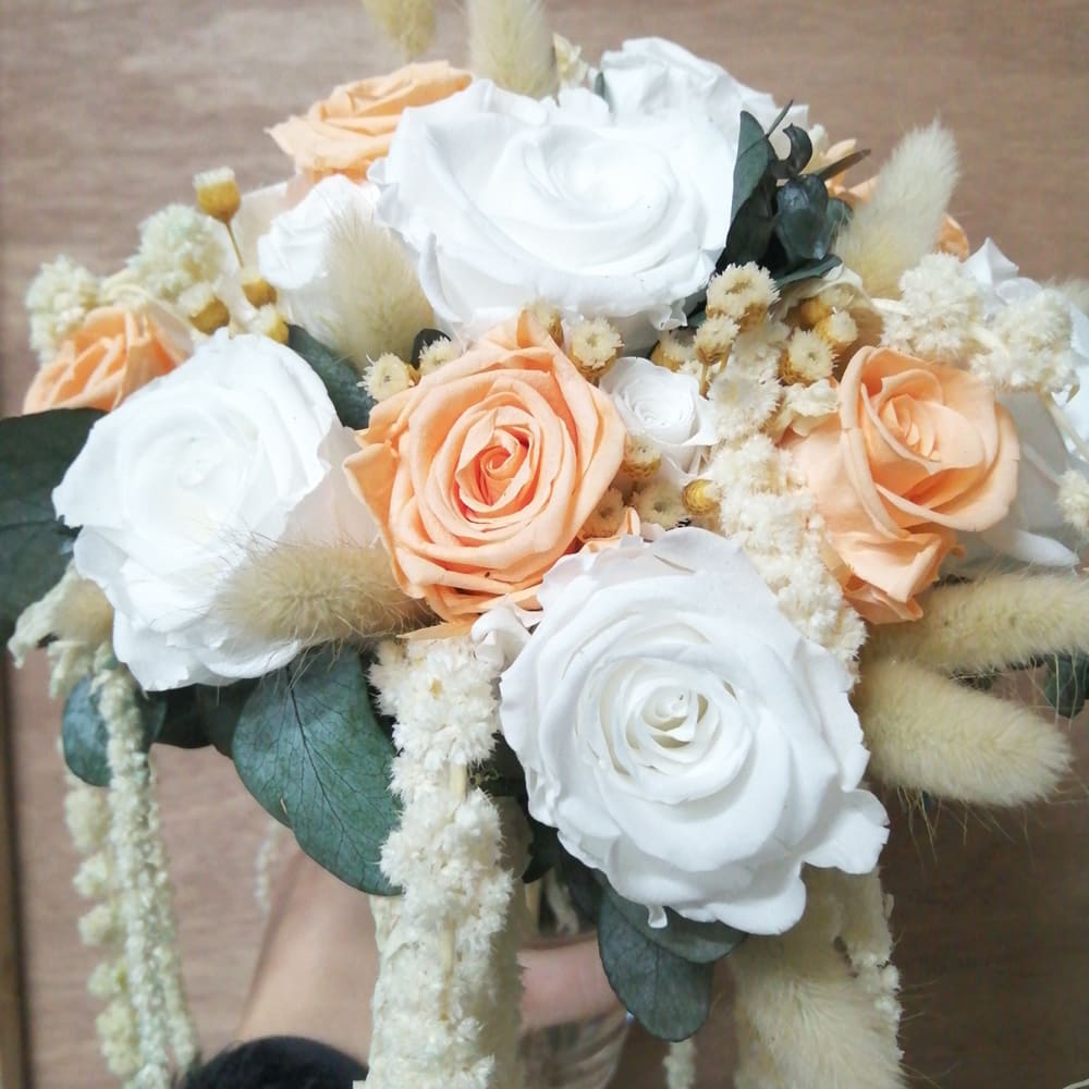 Bouquet rose stabilizzate - immagine 2