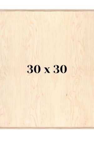 Cornice legno grezzo 30 x 30