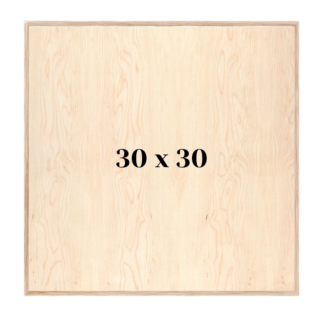Cornice legno grezzo 30 x 30