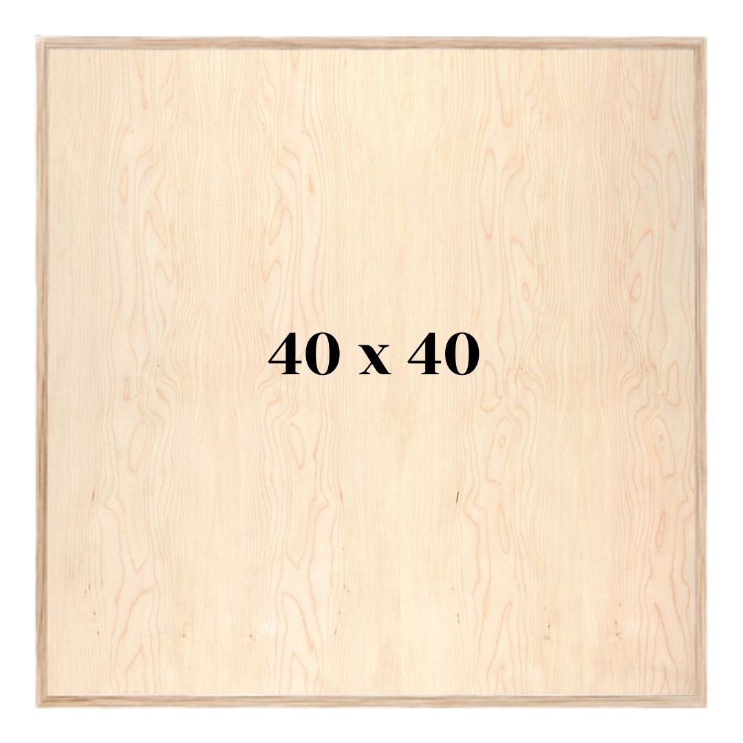 Cornice legno grezzo 40 x 40