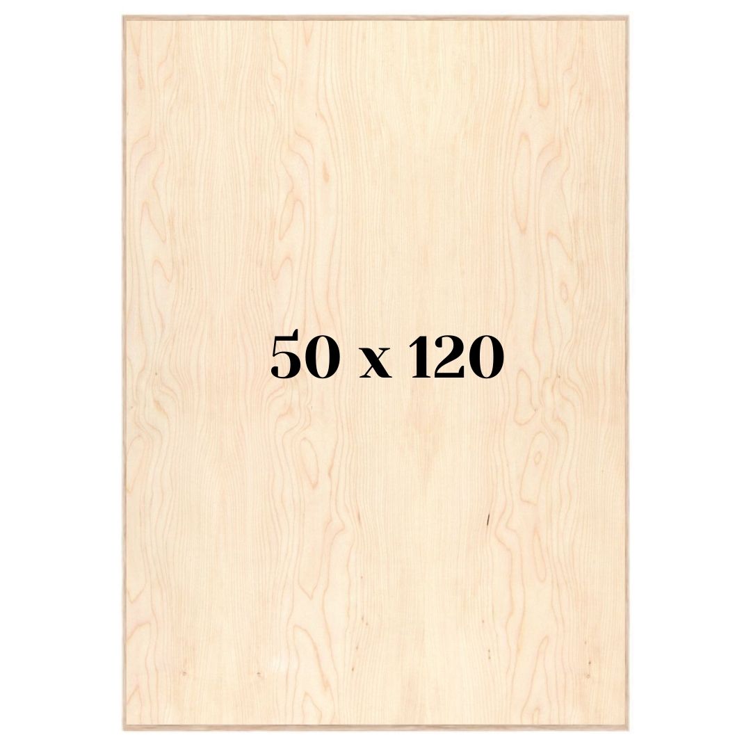 Cornice legno grezzo 50 x 120
