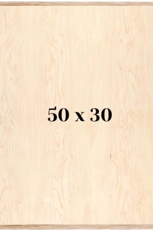 Cornice legno grezzo 50 x 30