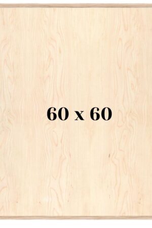 Cornice legno grezzo 60 x 60