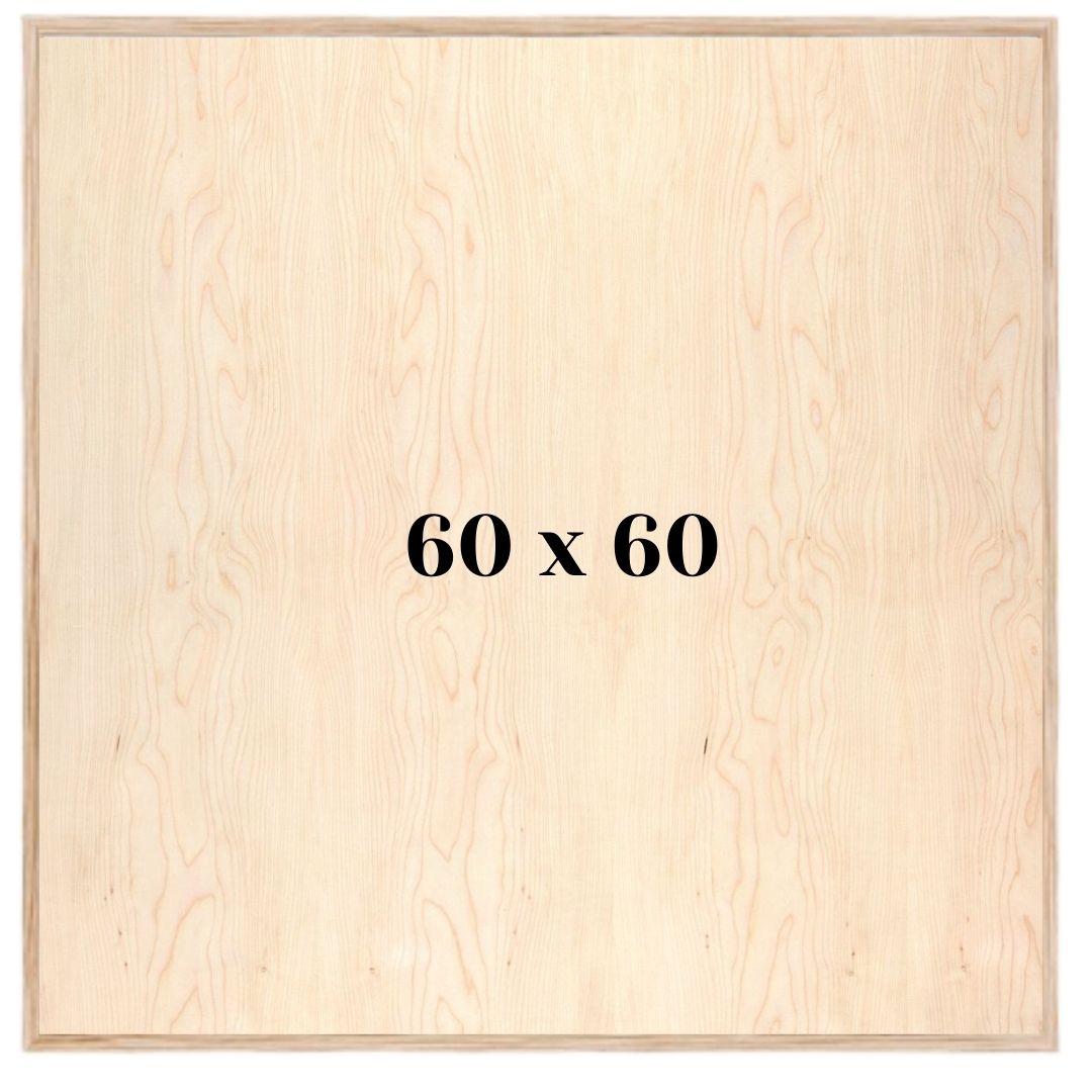 Cornice legno grezzo 60 x 60