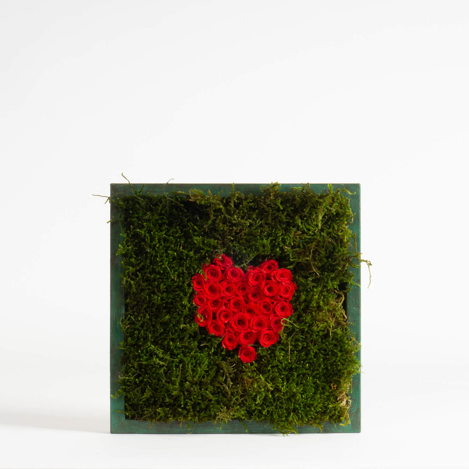 Quadro Roselline e muschio