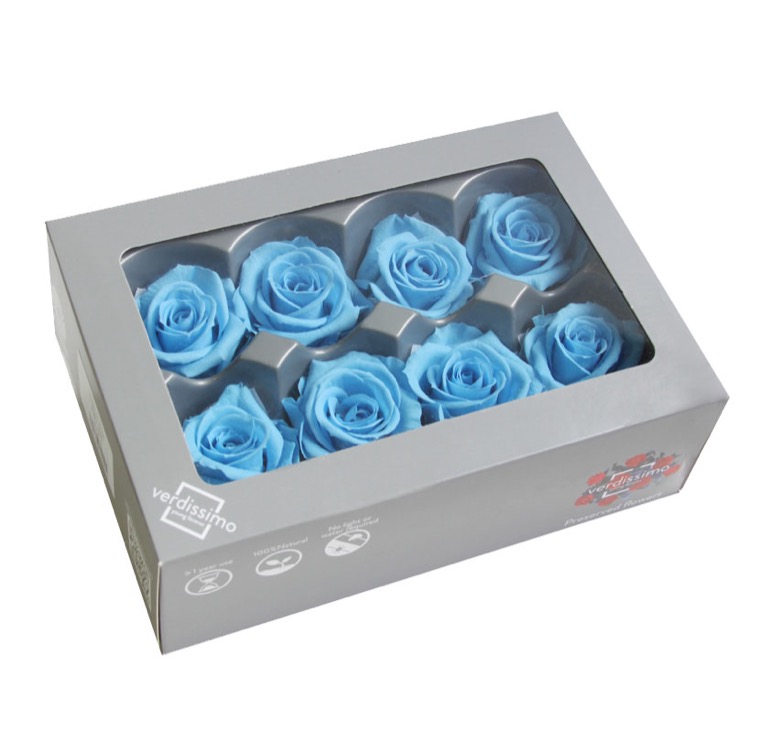 Box rosa media celeste chiaro