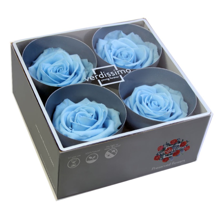 Box rose premium azzurre