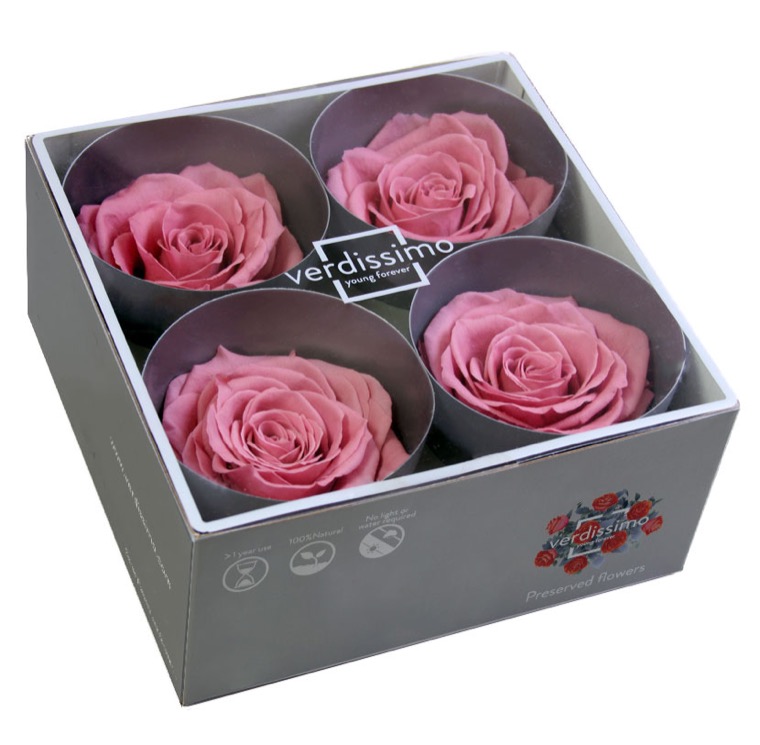 Box rose premium ciliegia