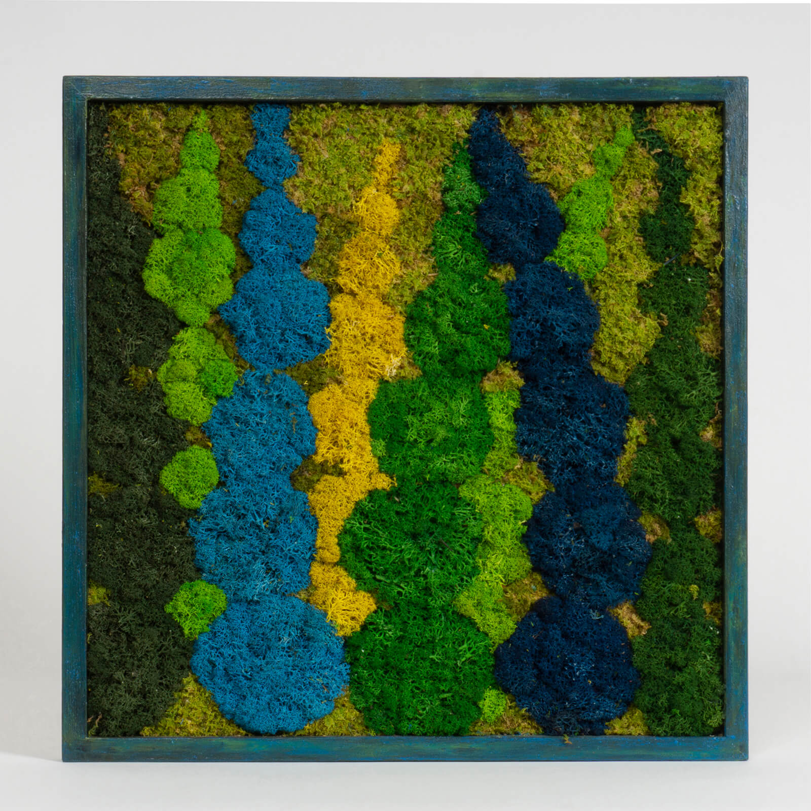 Quadro Alghe colorate di lichene