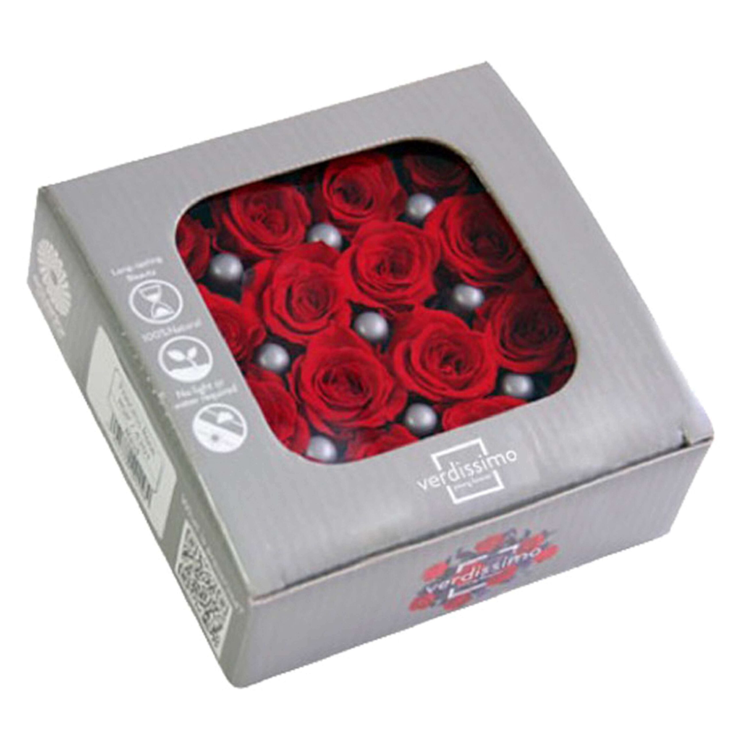 Box mini rose rosse