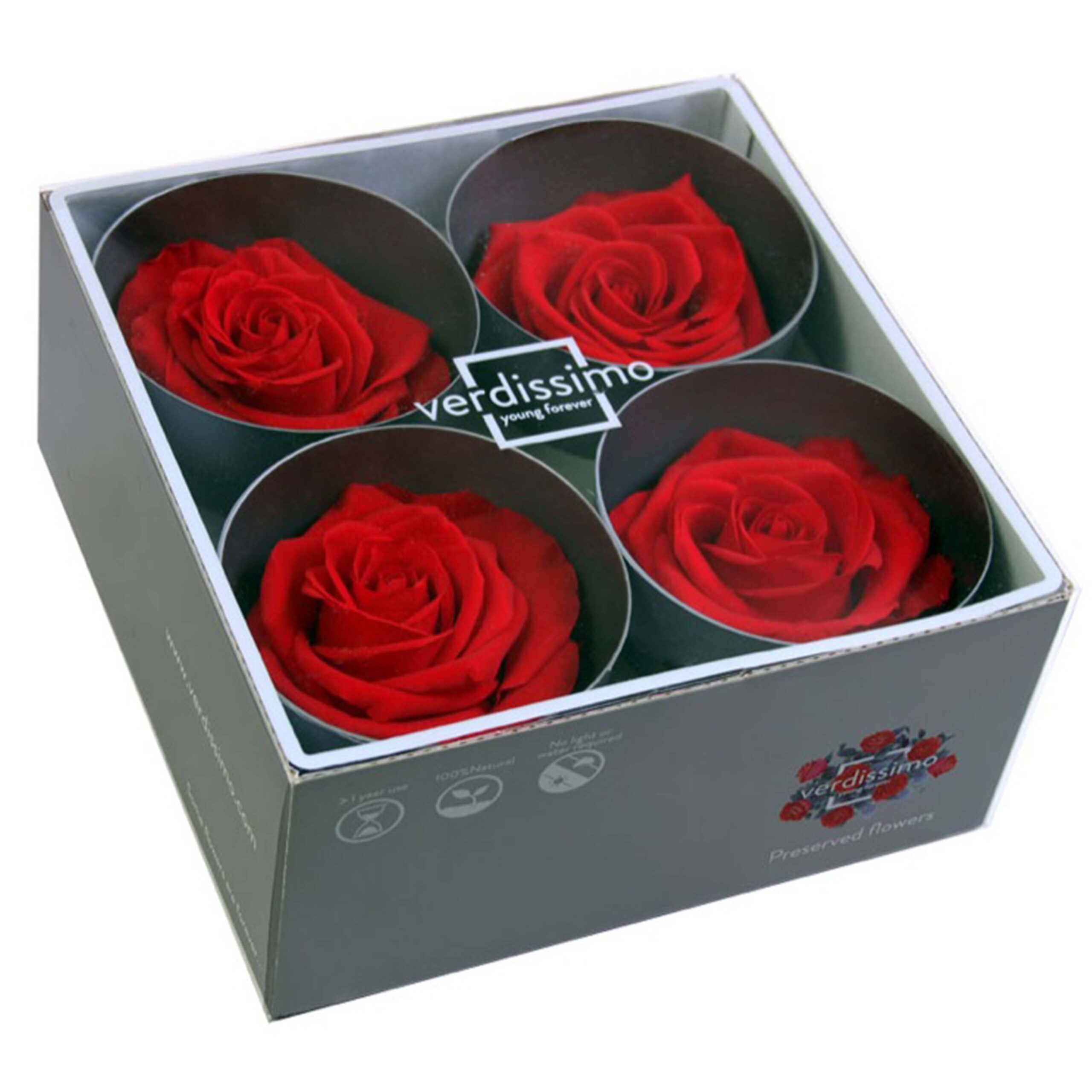 Box rosa premium rossa