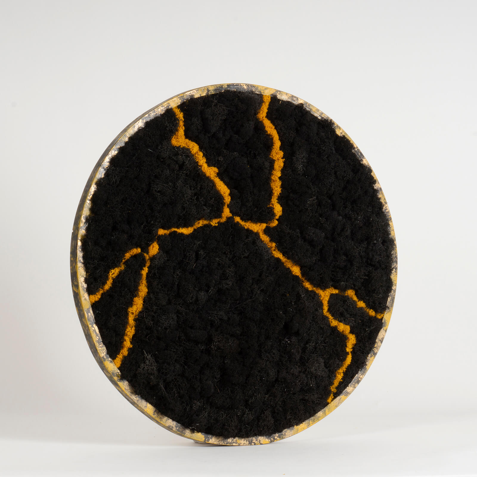Quadro Kintsugi lichene stabilizzato - immagine 2