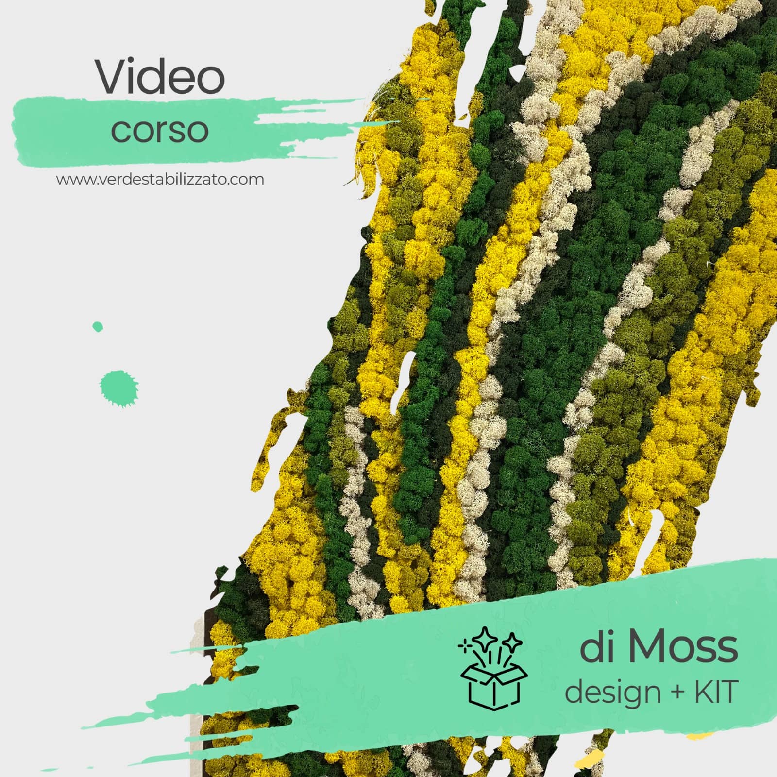 Video corso di Moss Design + Kit materiale