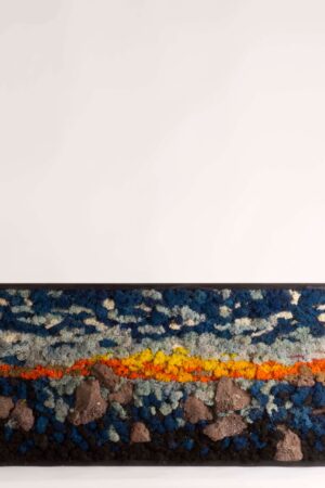 Quadro Tramonto linea Islanda