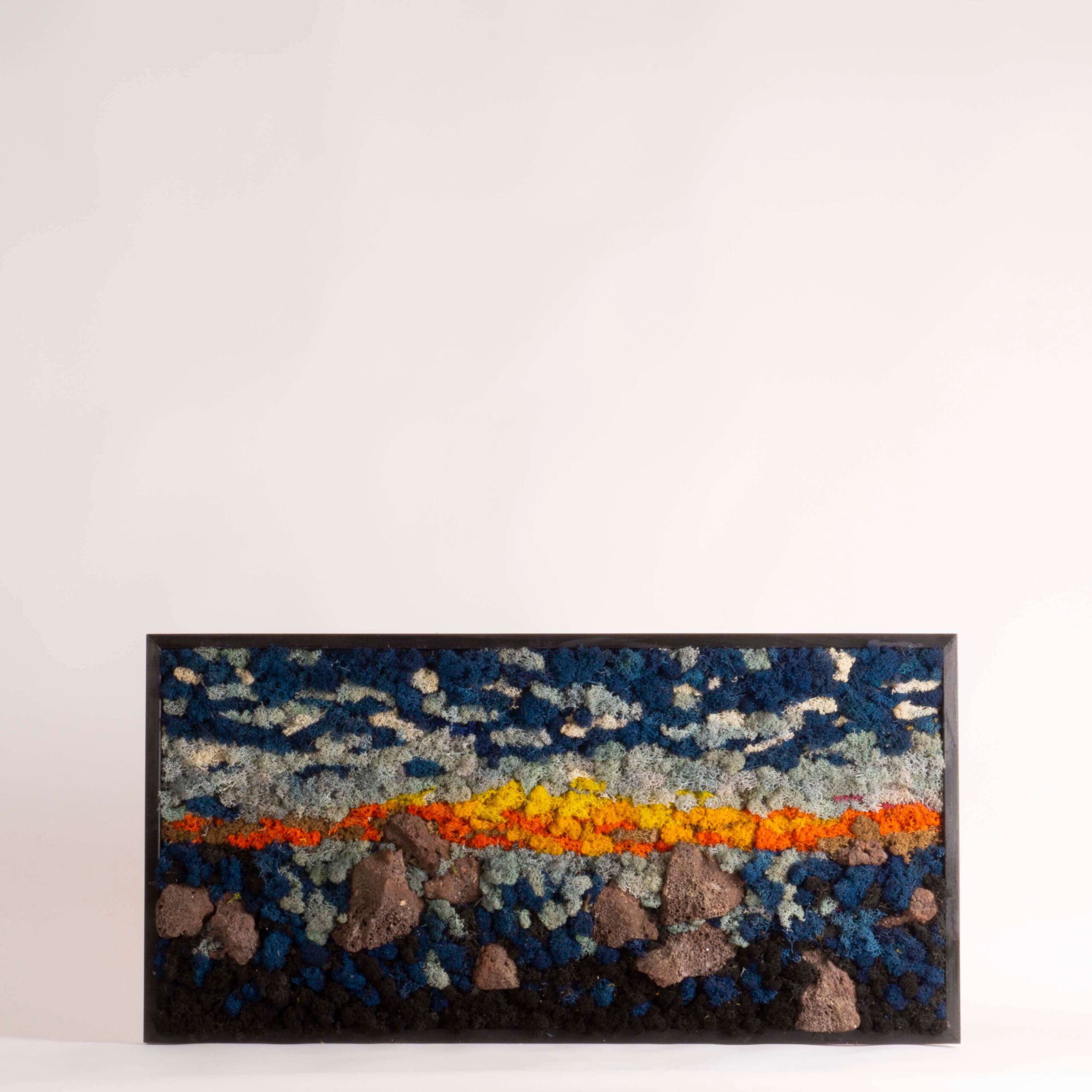 Quadro Tramonto linea Islanda