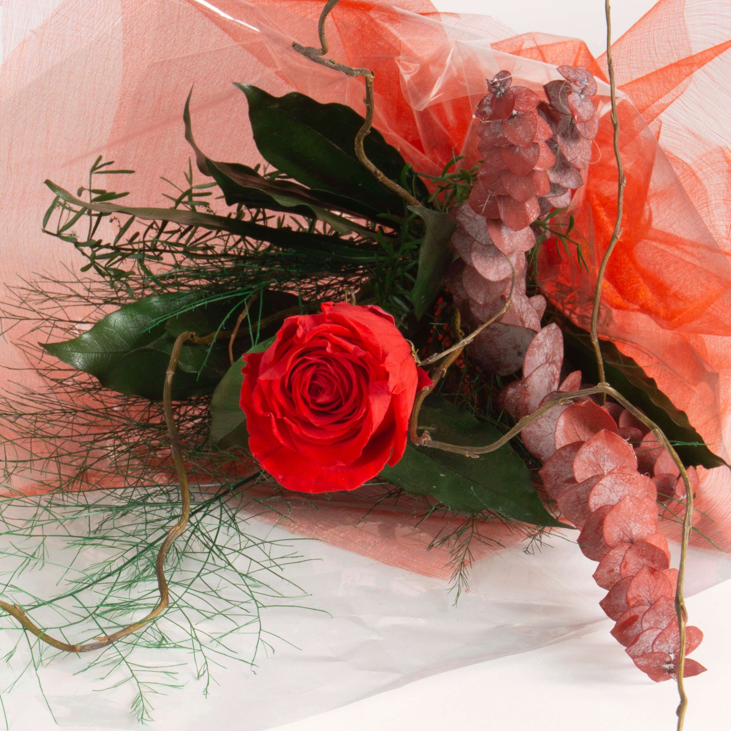 Bouquet Rosa stabilizzata - immagine 4