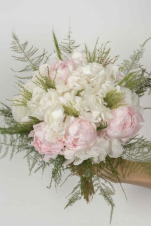 Bouquet Peonia e Ortensia