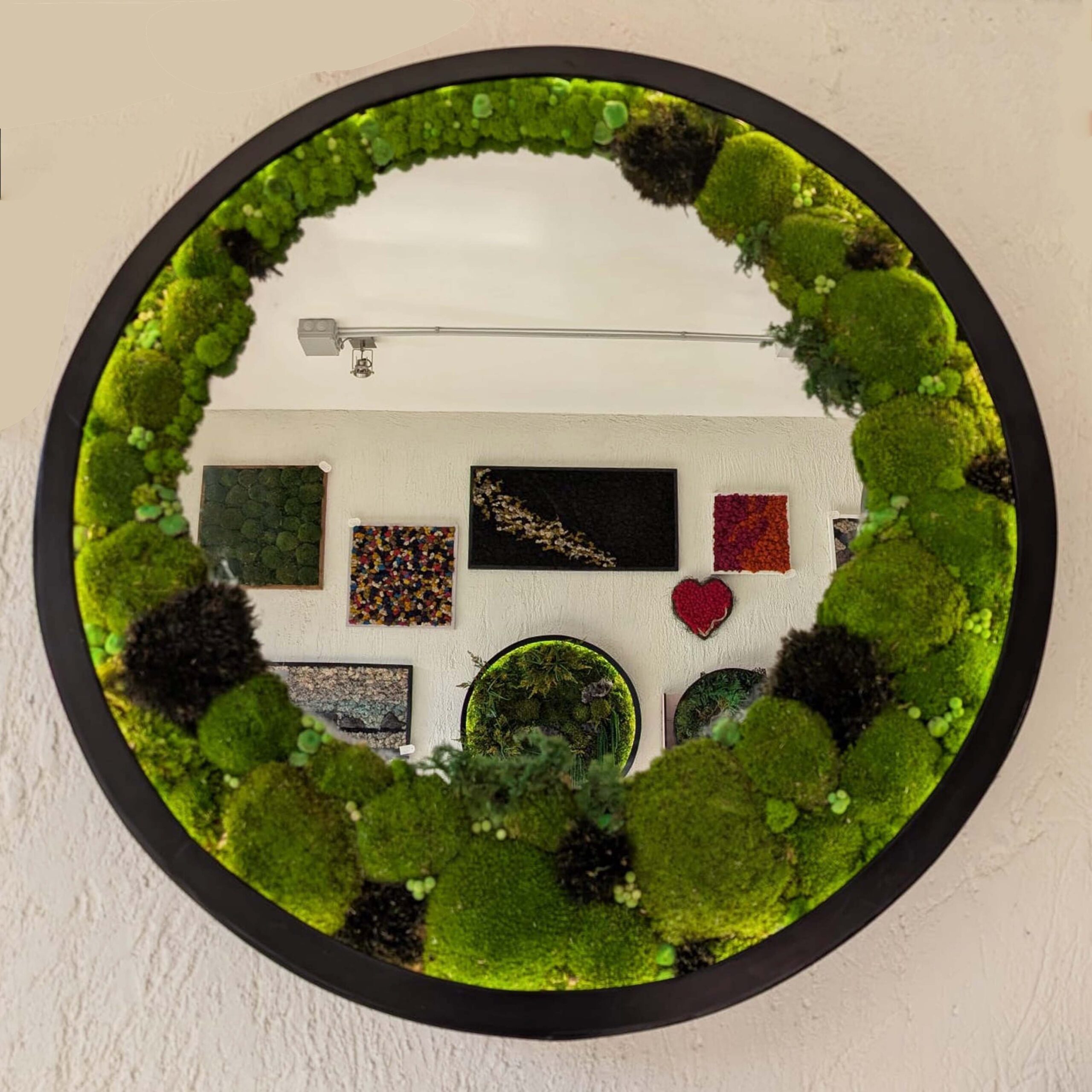 Quadro con LED Specchio